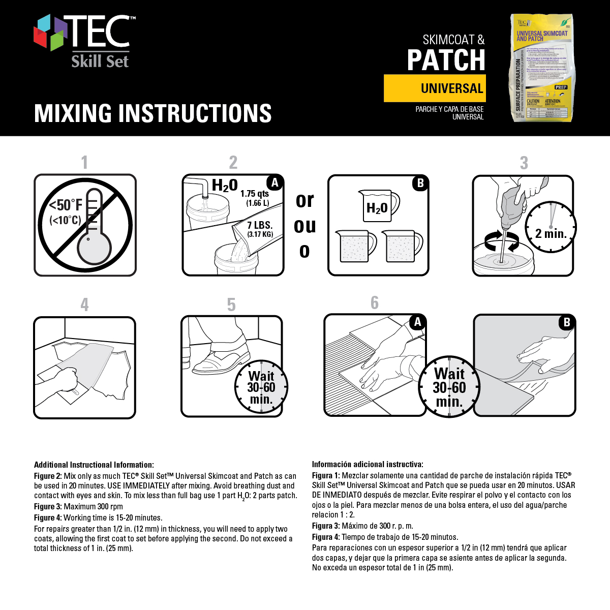 TEC Skill Set Wall Base Flooring Adhesive (1-Quart) in the